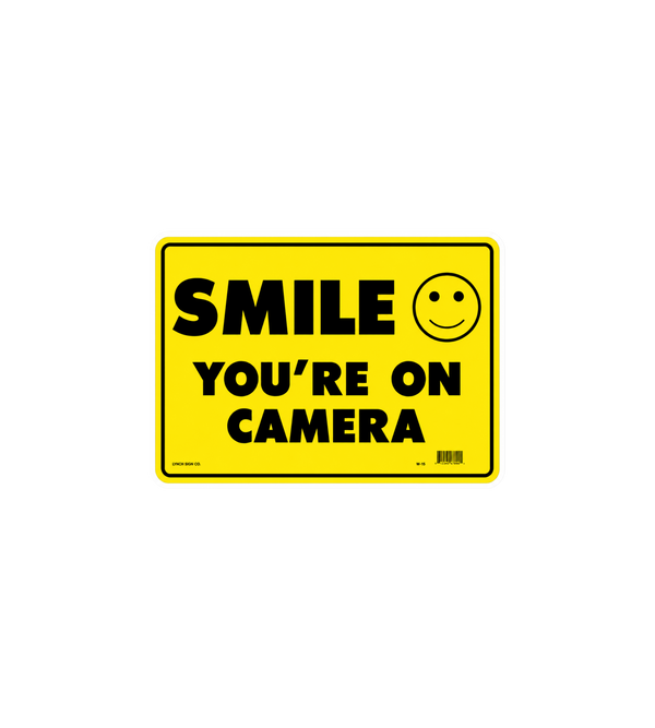 Smile, You're On Camera Sticker