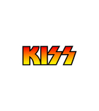 KISS Rock Band Logo Sticker