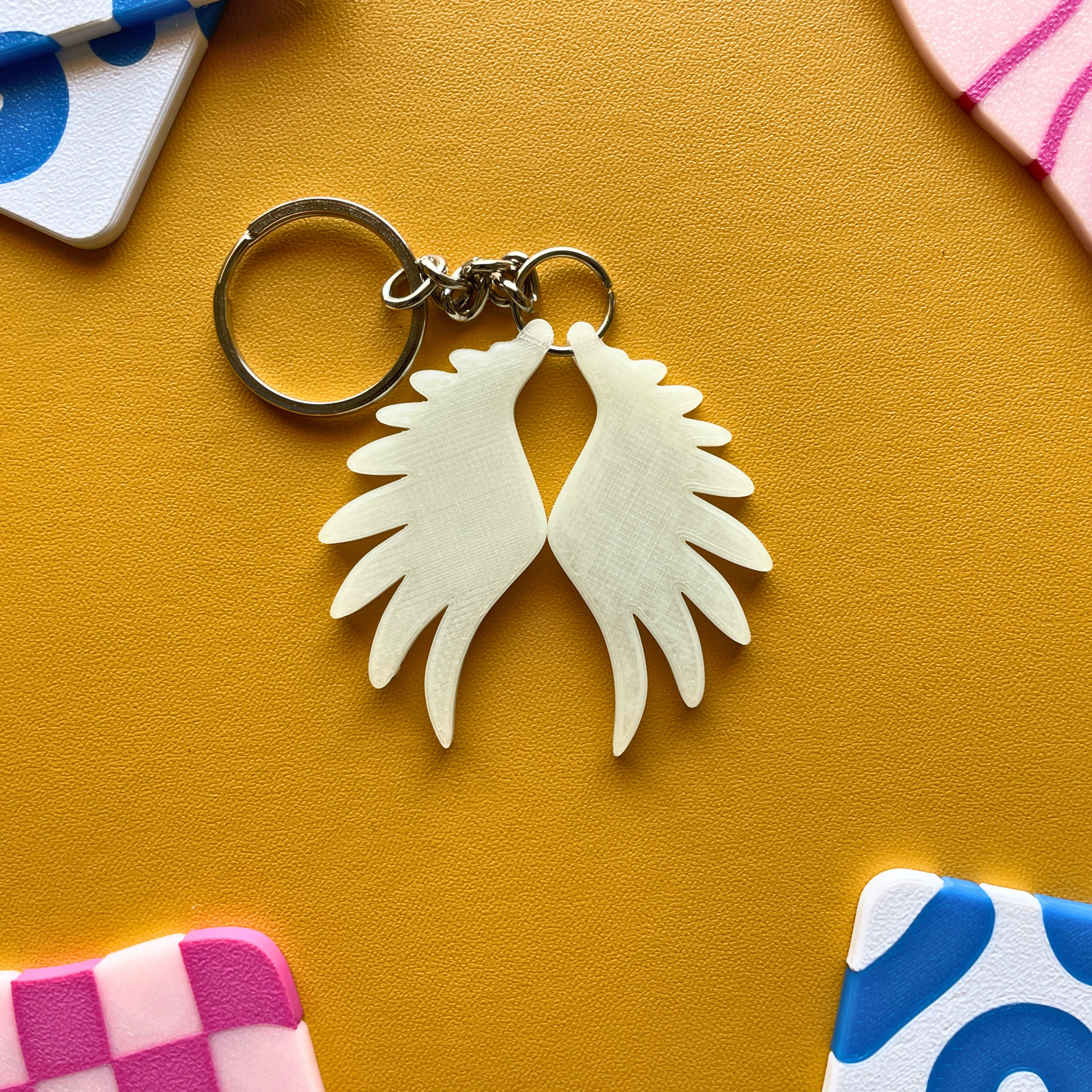 Wing Keychain — Glow Edition