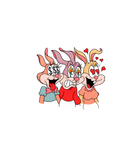 $ome $exy $ongs 4 U Bunny Sticker