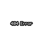 404 Error Sticker