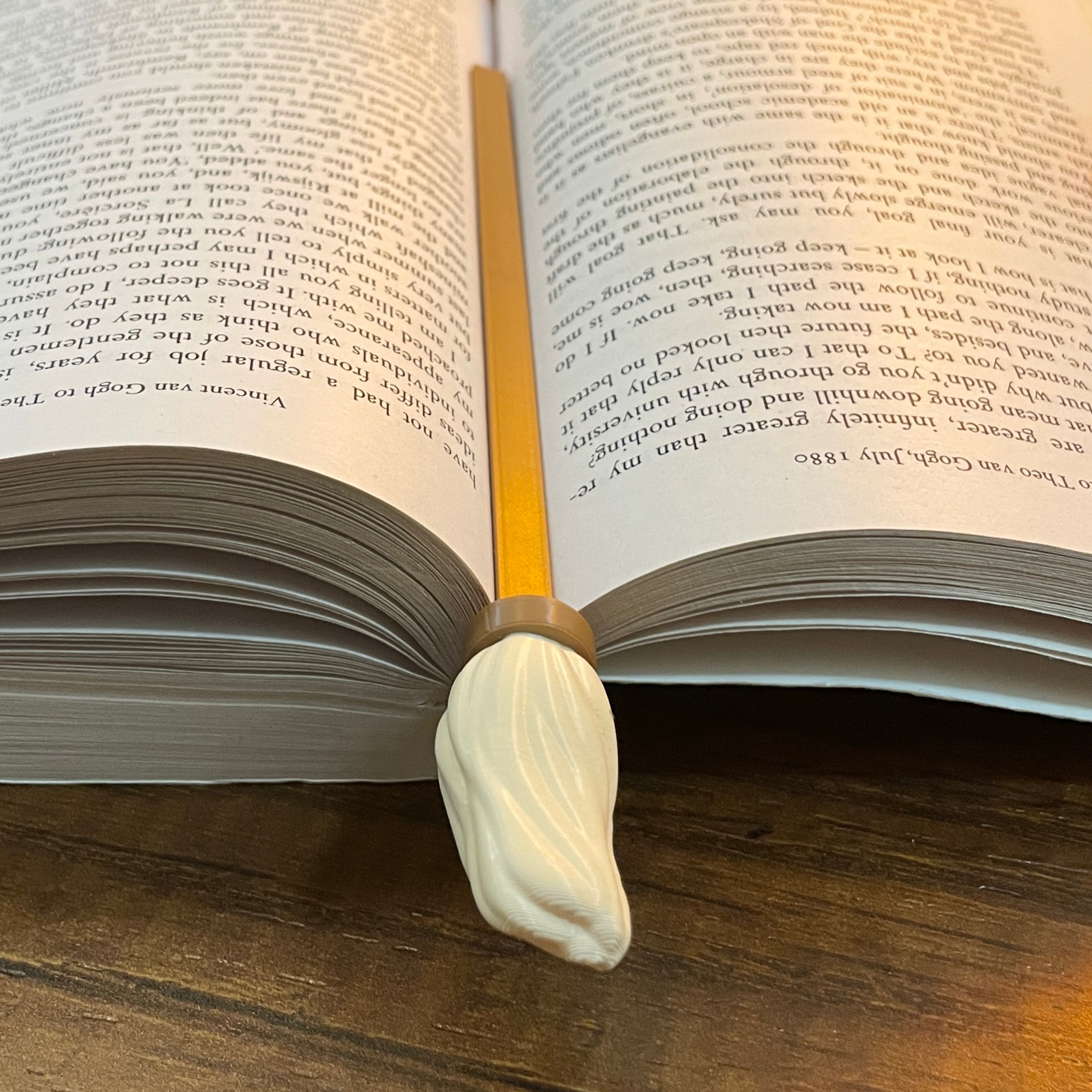 Aesthetic Paint Brush Bookmark