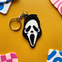 Scary Face Keychain