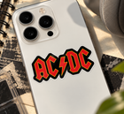AC/DC Logo Vinyl Sticker