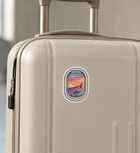 Airplane Window Sunset Sticker
