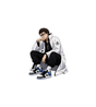Aizen Fragment Blue Sneaker Sticker