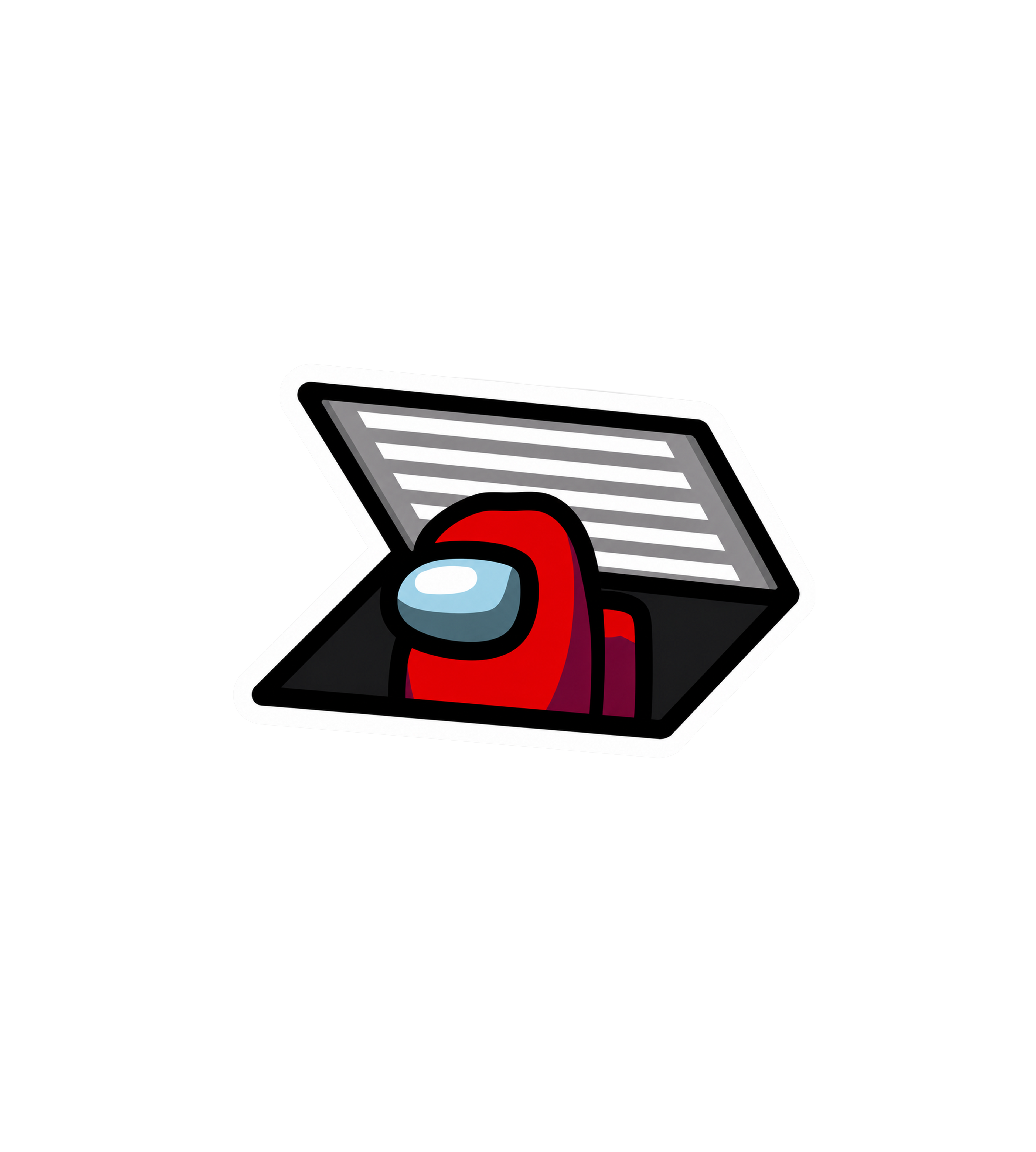 Among Us Vent Sticker