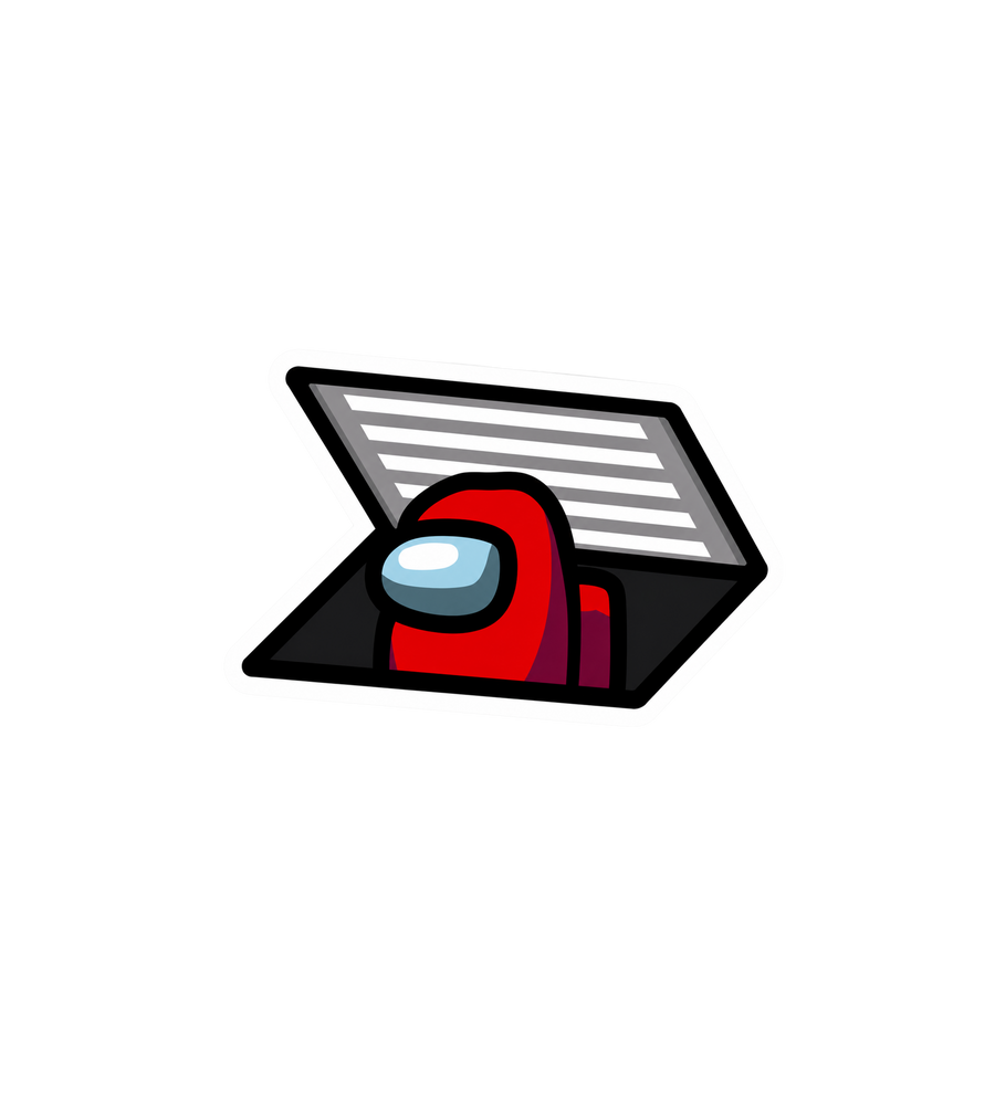 Among Us Vent Sticker