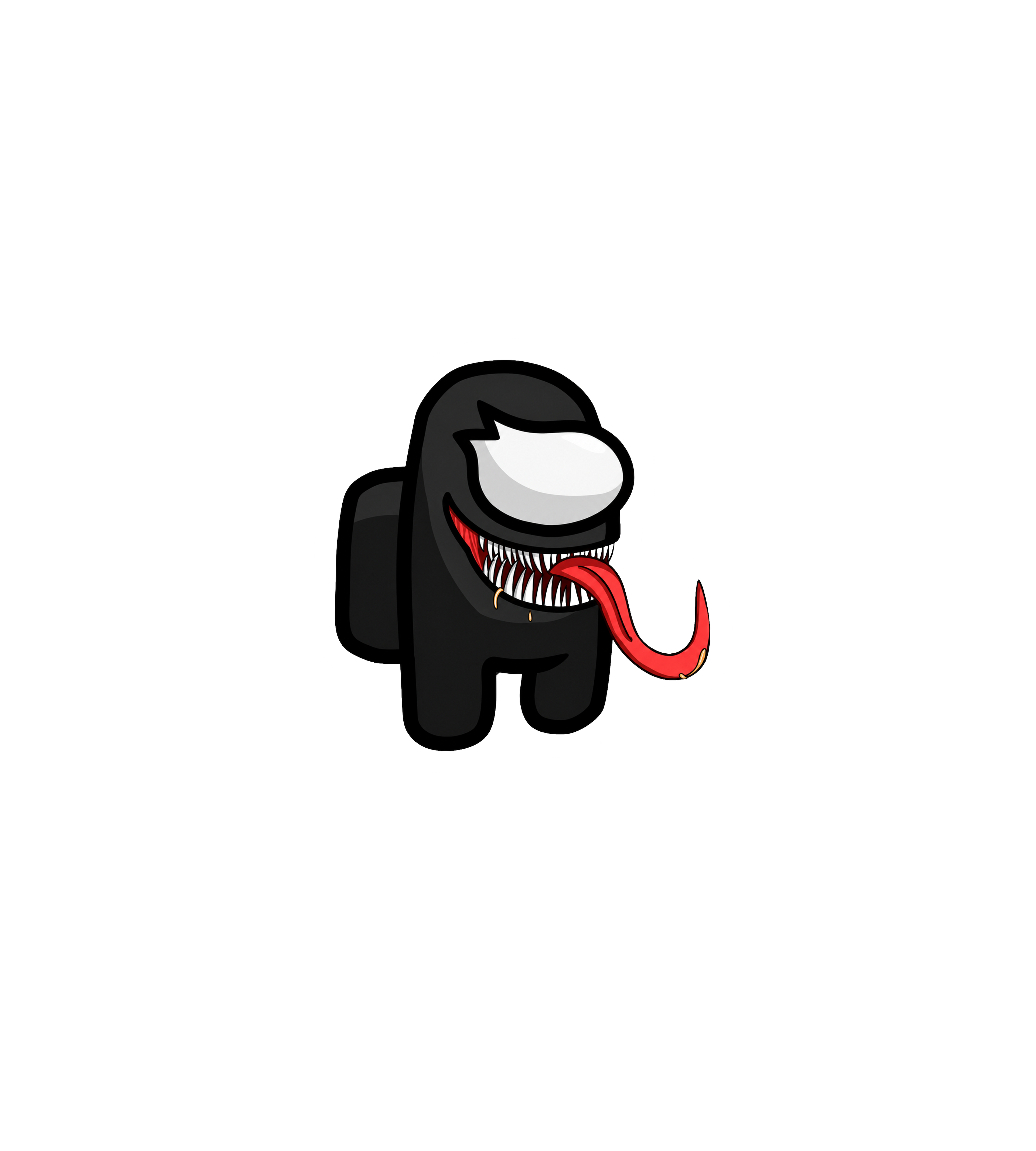 Venom Among Us Sticker