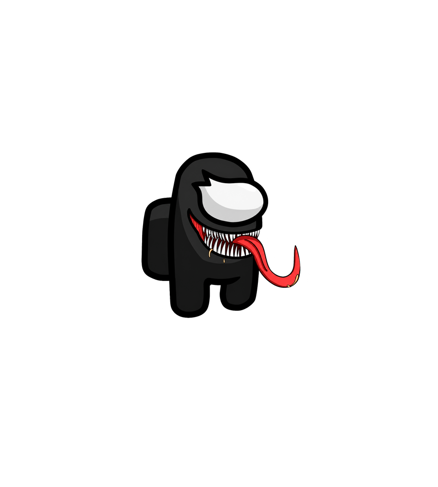 Venom Among Us Sticker