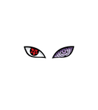 Anime Sharingan & Rinnegan Eyes Sticker