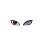 Anime Sharingan & Rinnegan Eyes Sticker