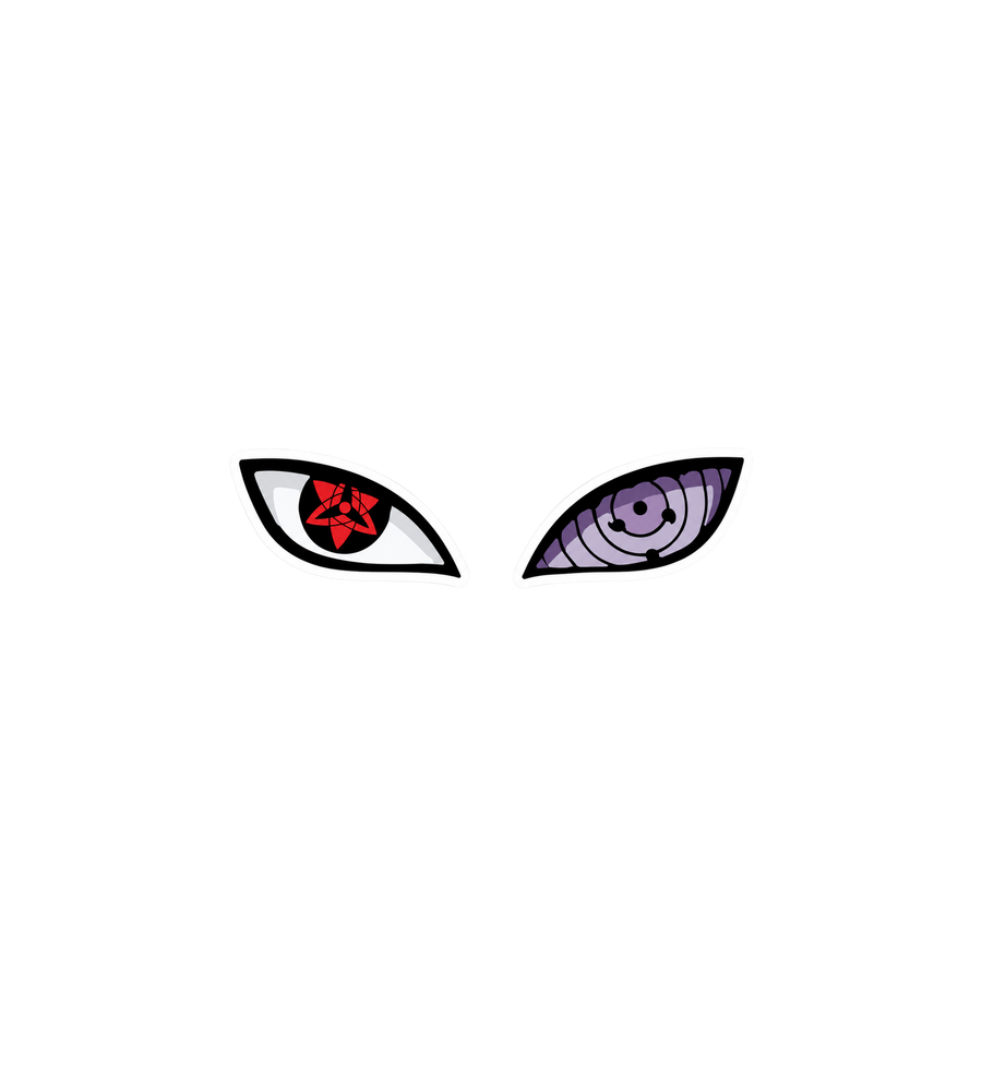 Anime Sharingan & Rinnegan Eyes Sticker