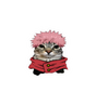 Anime Cat Hero Sticker
