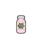 Anti Delulu Pills Funny Meme Sticker
