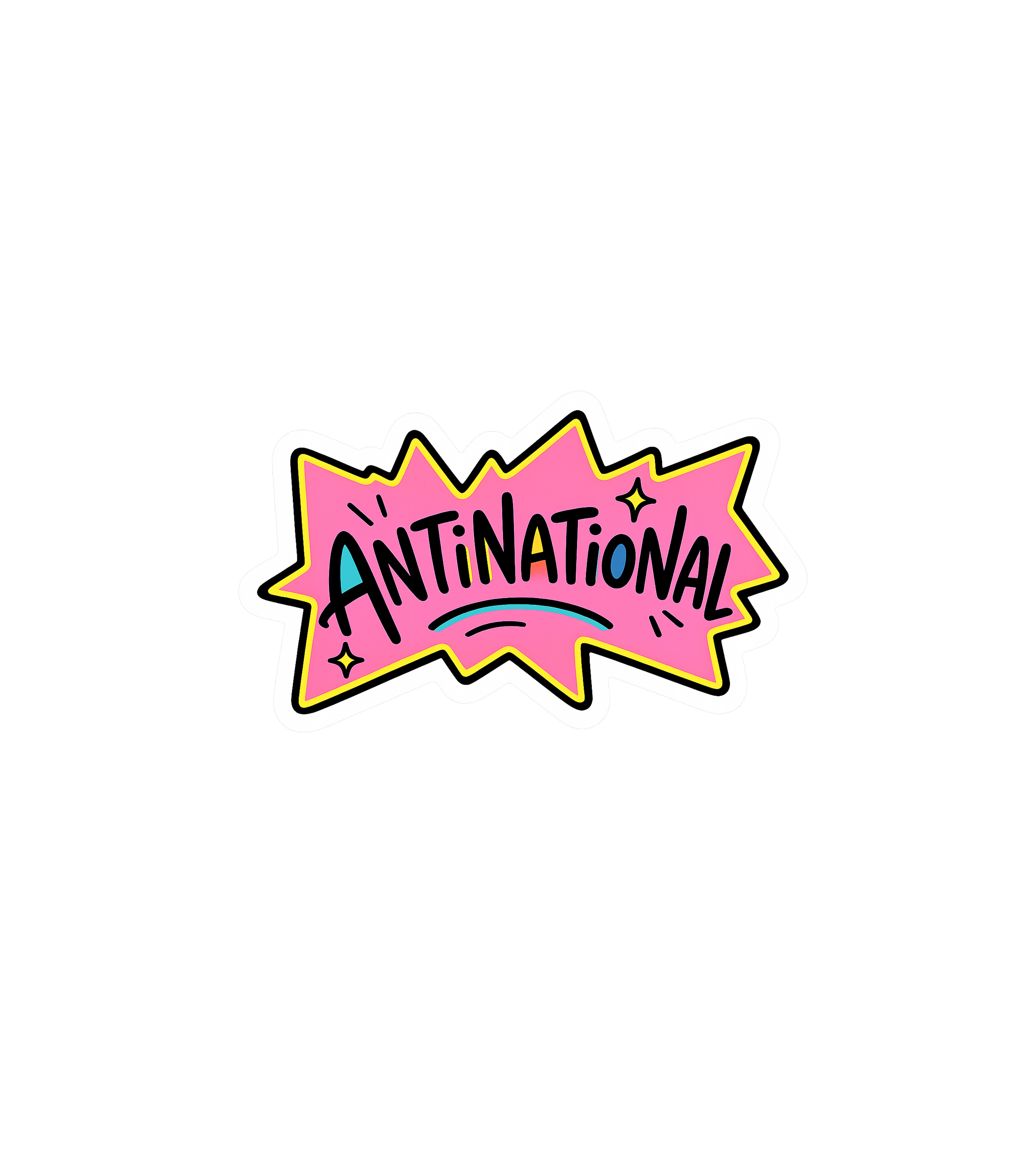 Antinational Meme Sticker