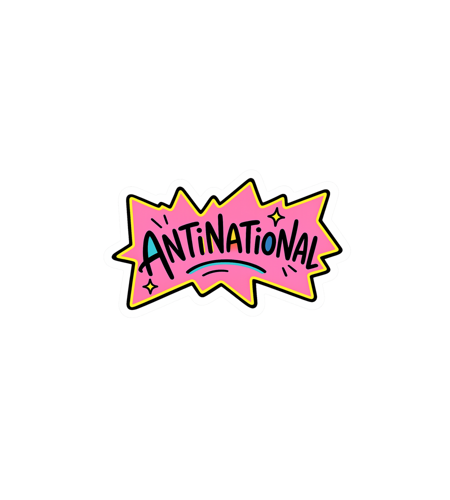 Antinational Meme Sticker