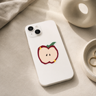 Cute Apple Core Sticker