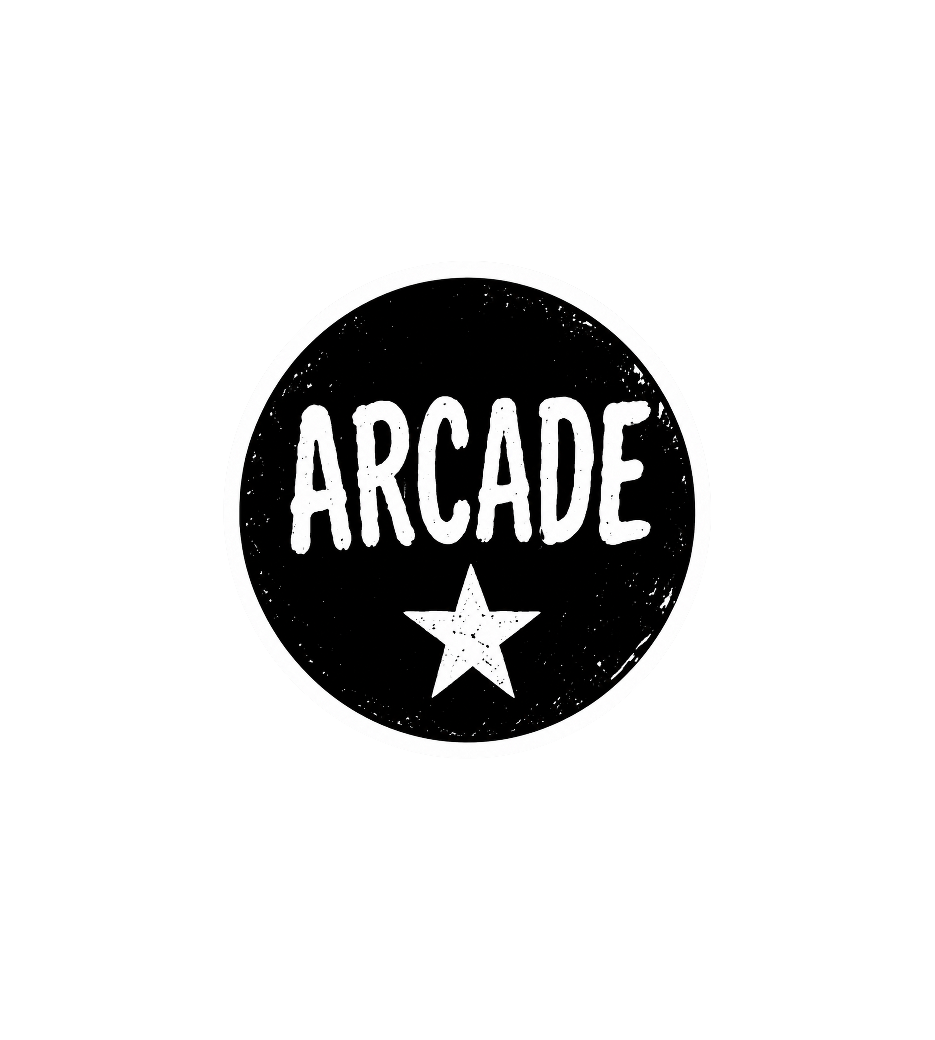 Arcade Vinyl Sticker