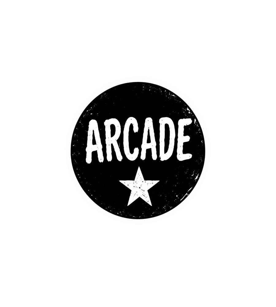 Arcade Vinyl Sticker