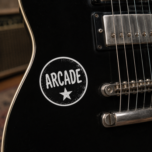 Arcade Vinyl Sticker