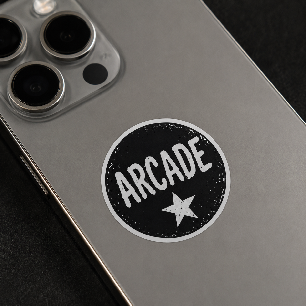 Arcade Vinyl Sticker