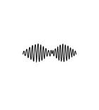 Arctic Monkeys AM Waveform Sticker