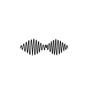 Arctic Monkeys AM Waveform Sticker