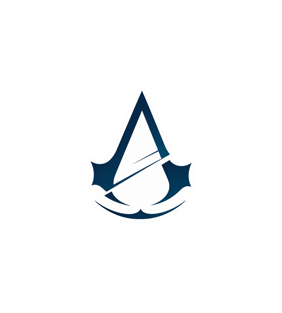 Assassin’s Creed Logo Sticker