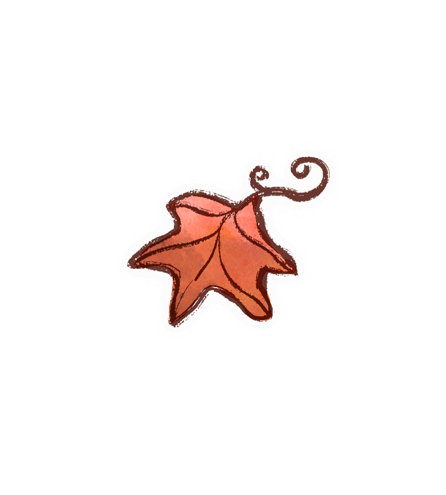 Autumn Leaf Sticker
