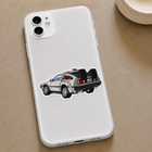Back to the Future DeLorean Sticker