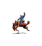 Bad Bunny Horse Sticker
