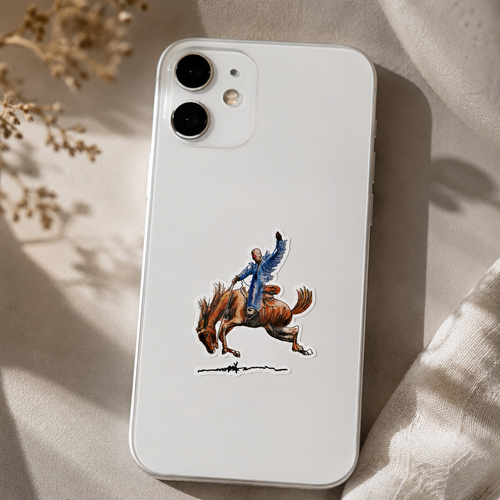 Bad Bunny Horse Sticker