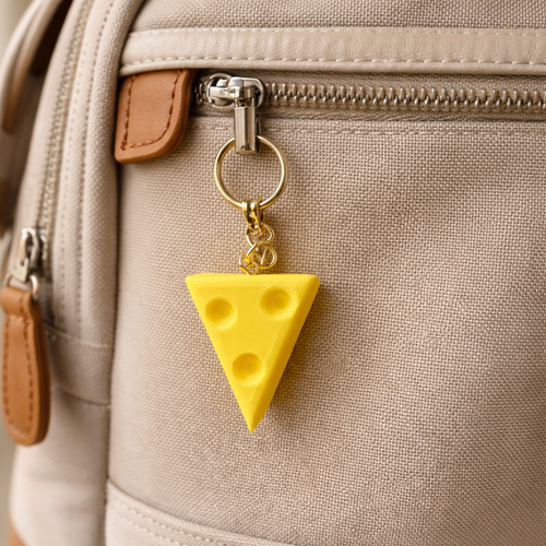 Cheese Keychain