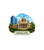 Bangalore Landmarks Sticker