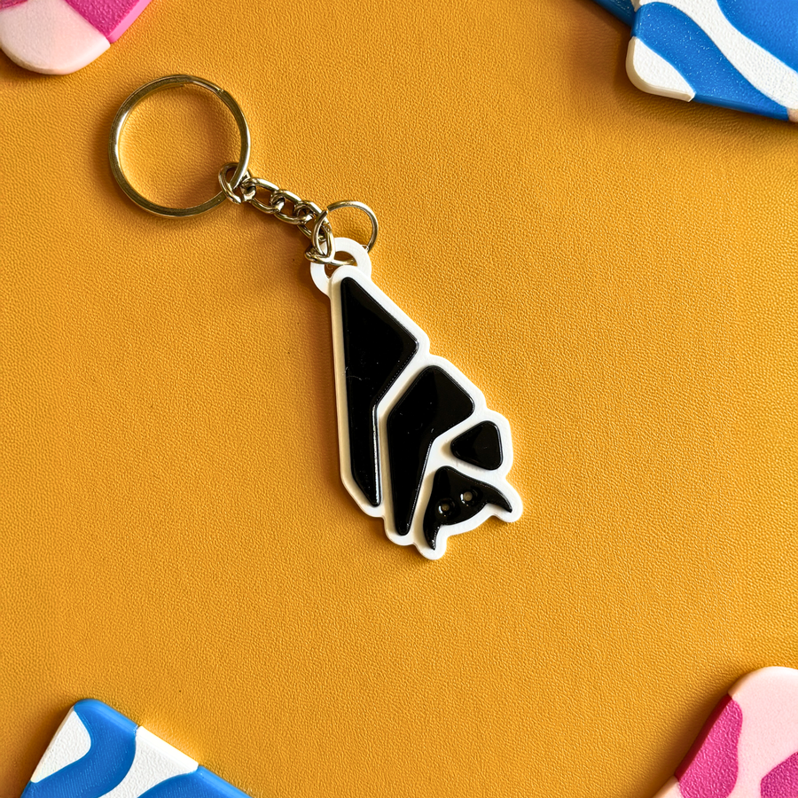 Black Bat Keychain