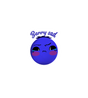 Berry Sad Blueberry Sticker