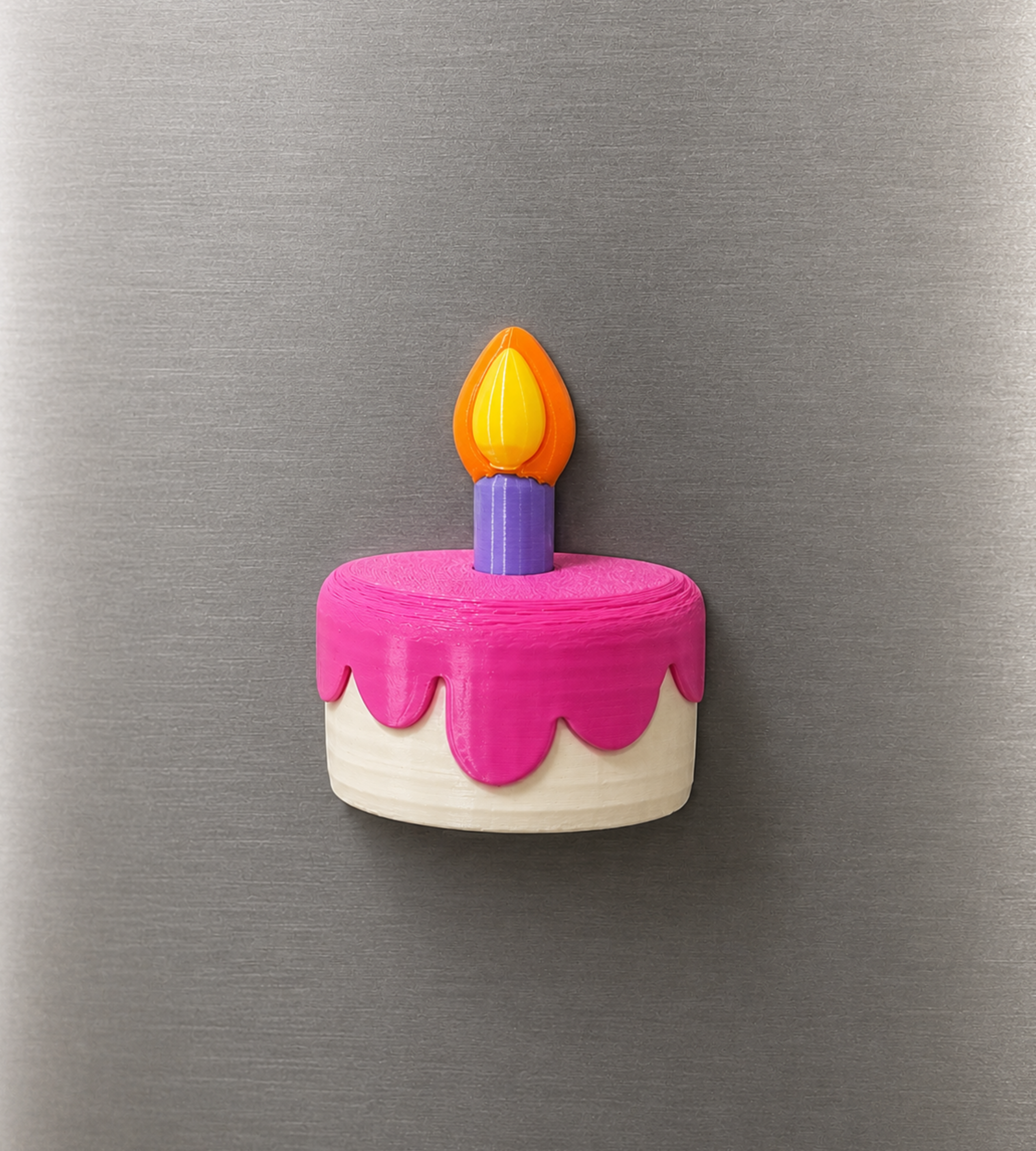 Birthday Cake Fridge Magnet