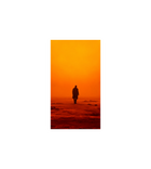 Blade Runner Orange Sunset Sticker