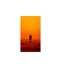 Blade Runner Orange Sunset Sticker