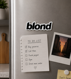 Blond Fridge Magnet