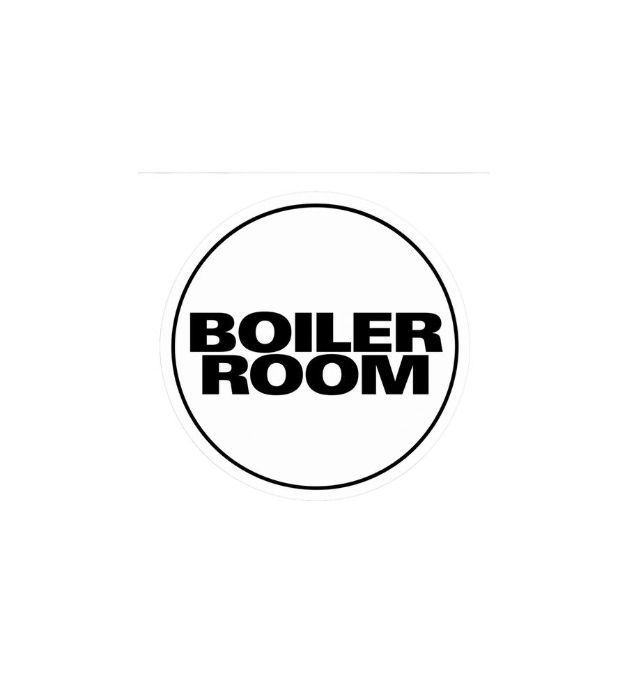 Boiler Room Logo Sticker