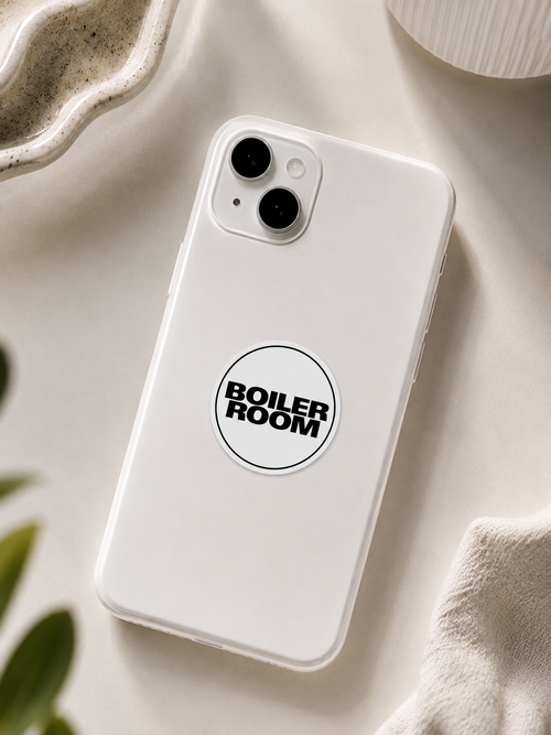 Boiler Room Logo Sticker