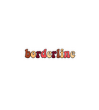 Borderline Aesthetic Sticker