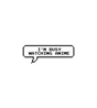 I'm Busy Watching Anime Pixel Speech Bubble Sticker