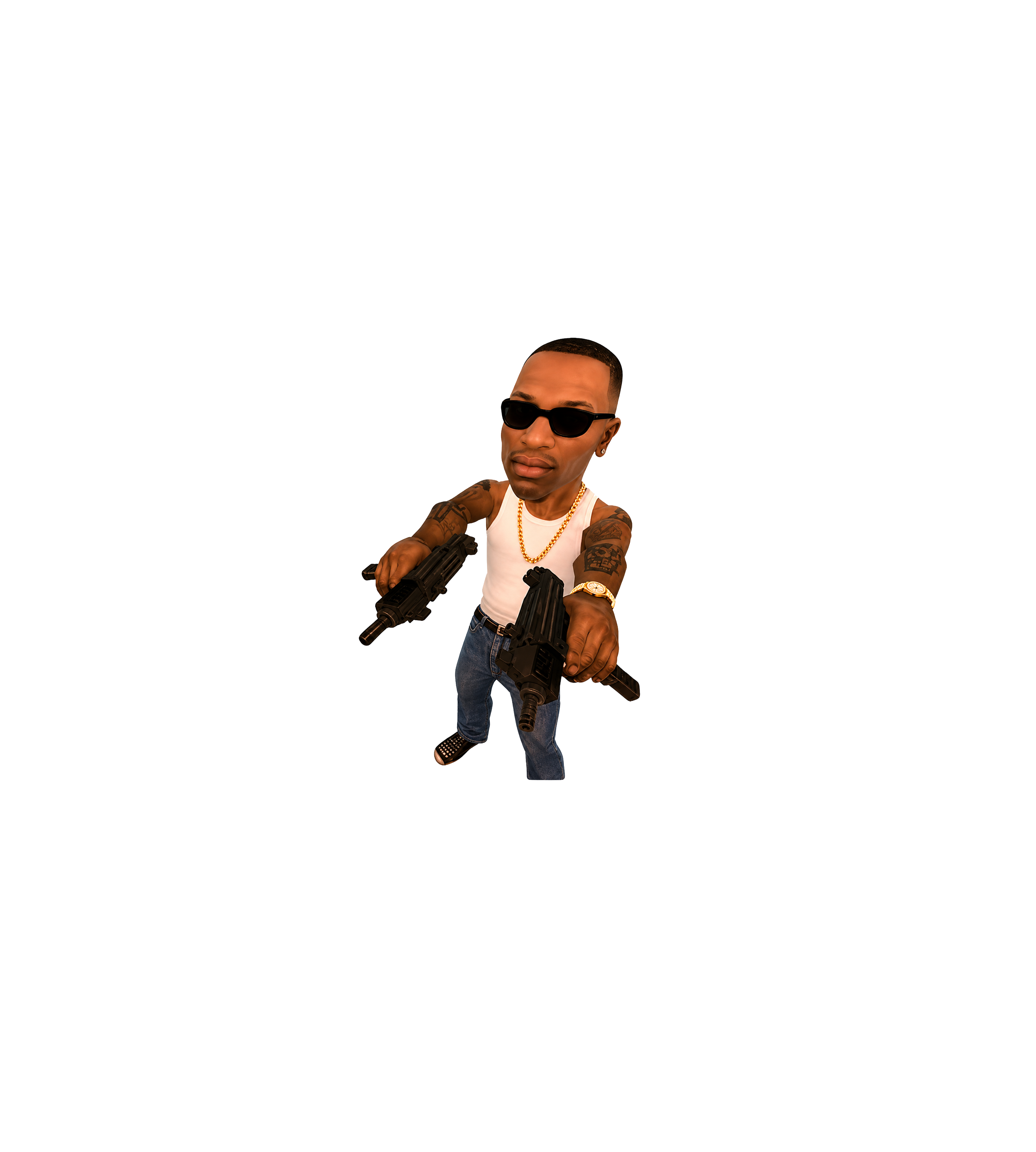 CJ – GTA San Andreas Sticker