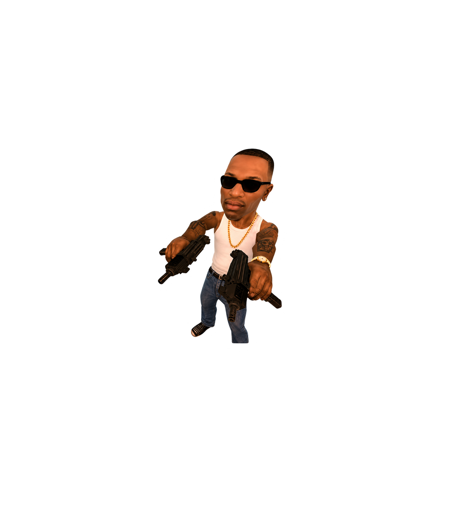 CJ – GTA San Andreas Sticker