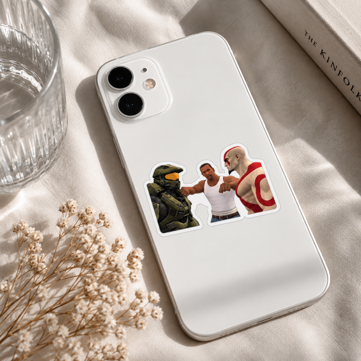 CJ Kratos Master Chief Sticker