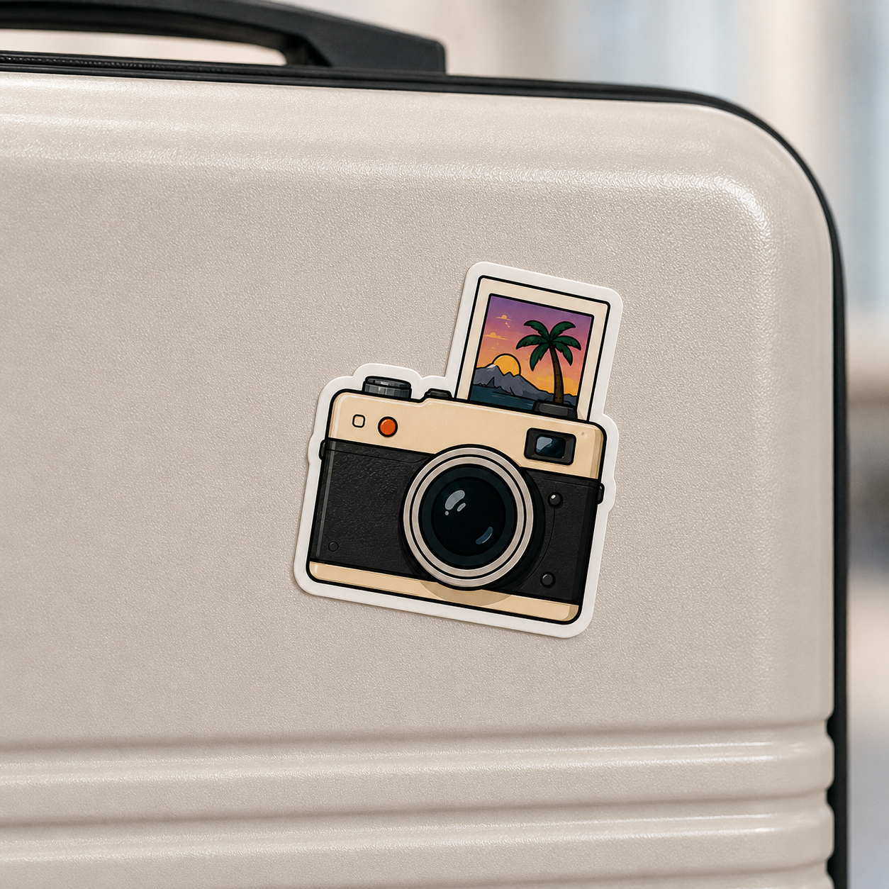 Retro Camera Sticker