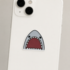 Cute Cartoon Shark Mouth Sticker